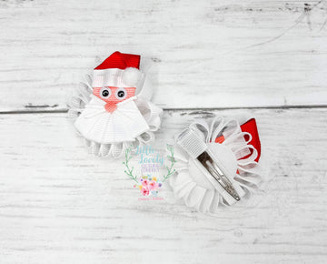 Santa Hair Clip