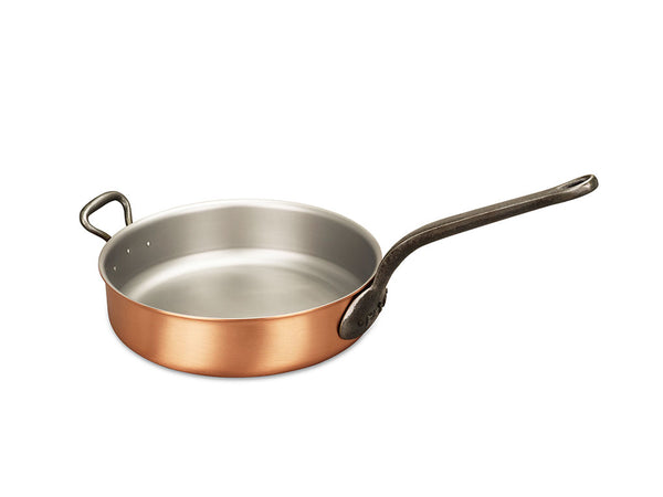 6L Large Stockpot 2.5mm Copper Cookware Set Stainless Steel Lid