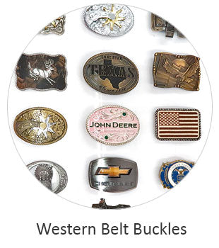 Image shoes various Western Belt Buckles. Link directs to western belt buckels. If you need any further assistance or occomidation please contact us Monday thru Friday from 10 a.m. eastern time to 8 p.m. eastern time at TEL: five six one seven four eight eight eight zero one.