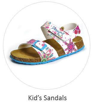 Kid's Sandal and Flip-Flops. Image shoes a pair of childrens sandals. If you need any further assistance or occomidation please contact us Monday thru Friday from 10 a.m. eastern time to 8 p.m. eastern time at TEL: five six one seven four eight eight eight zero one.
