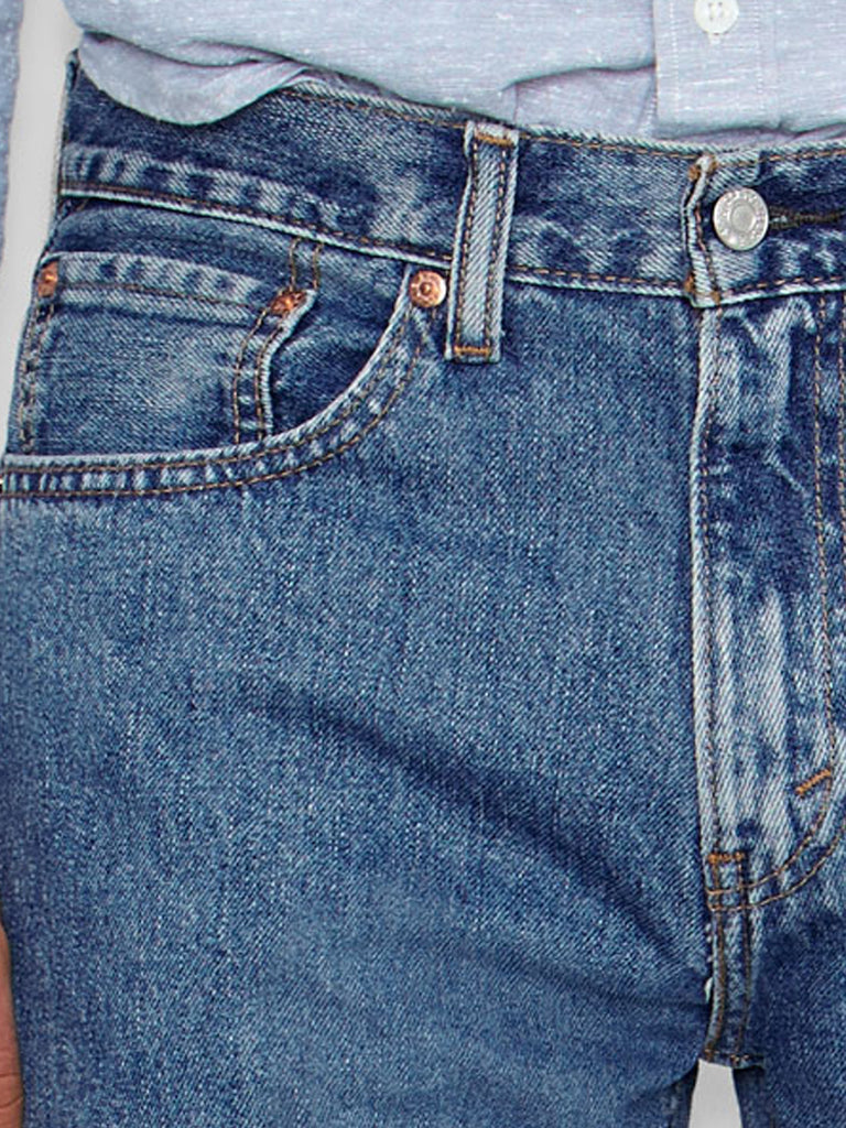 Levi’s 005054891 Mens 505 Regular Fit Jeans Medium Stonewash – J.C ...