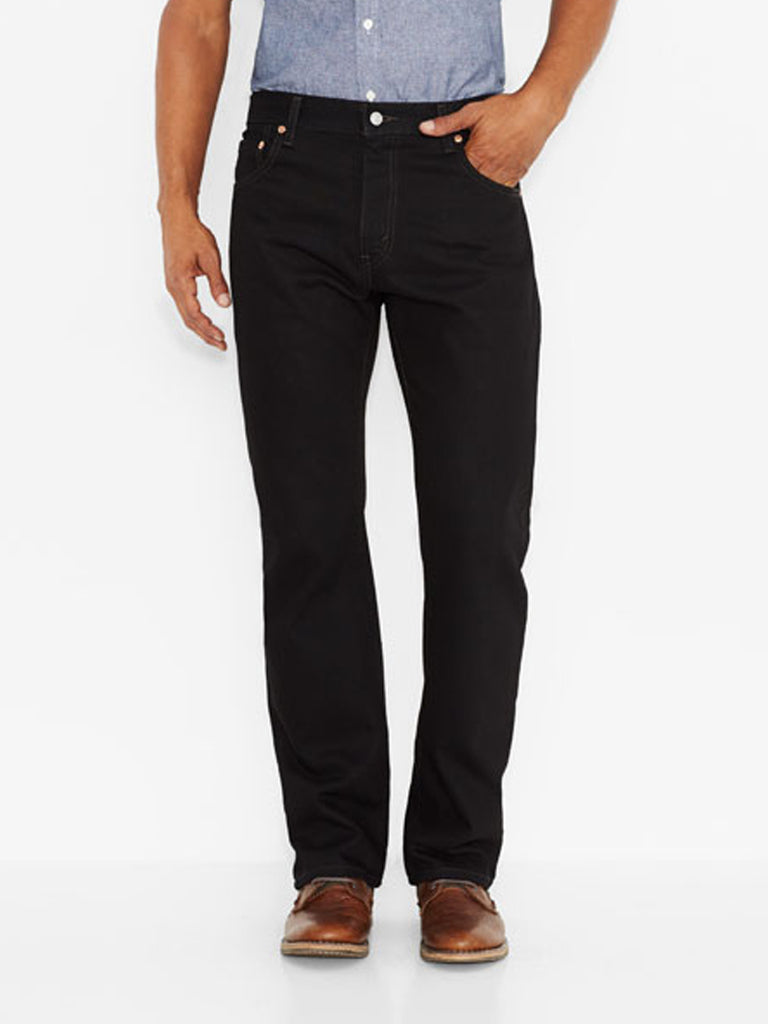 black bootcut jeans mens