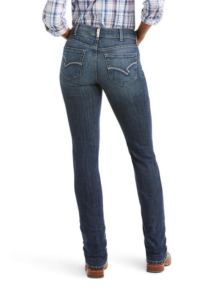 Ariat 10037685 Womens REAL High Rise Destiny Straight Jean- Arkansas