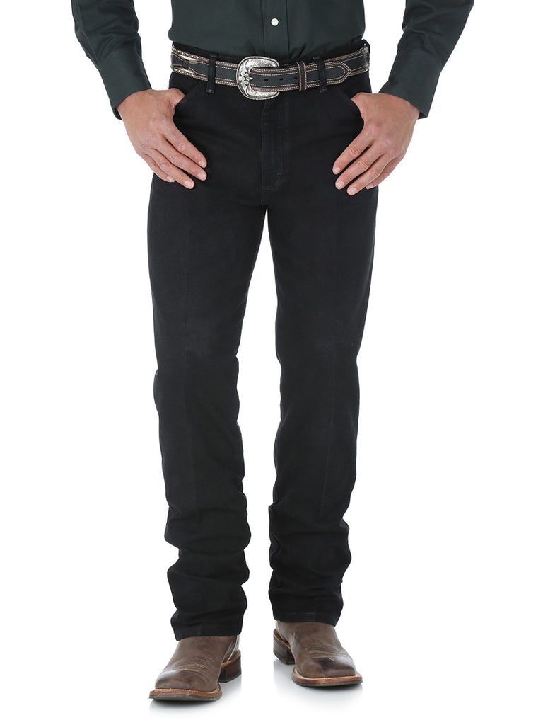 Wrangler Cowboy Cut Regular Fit Jeans Shadow Black - 13MWZWK – .  Western® Wear