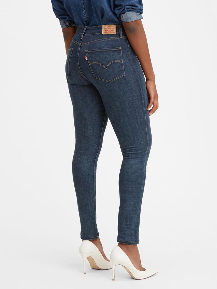 levi's high rise skinny jeans