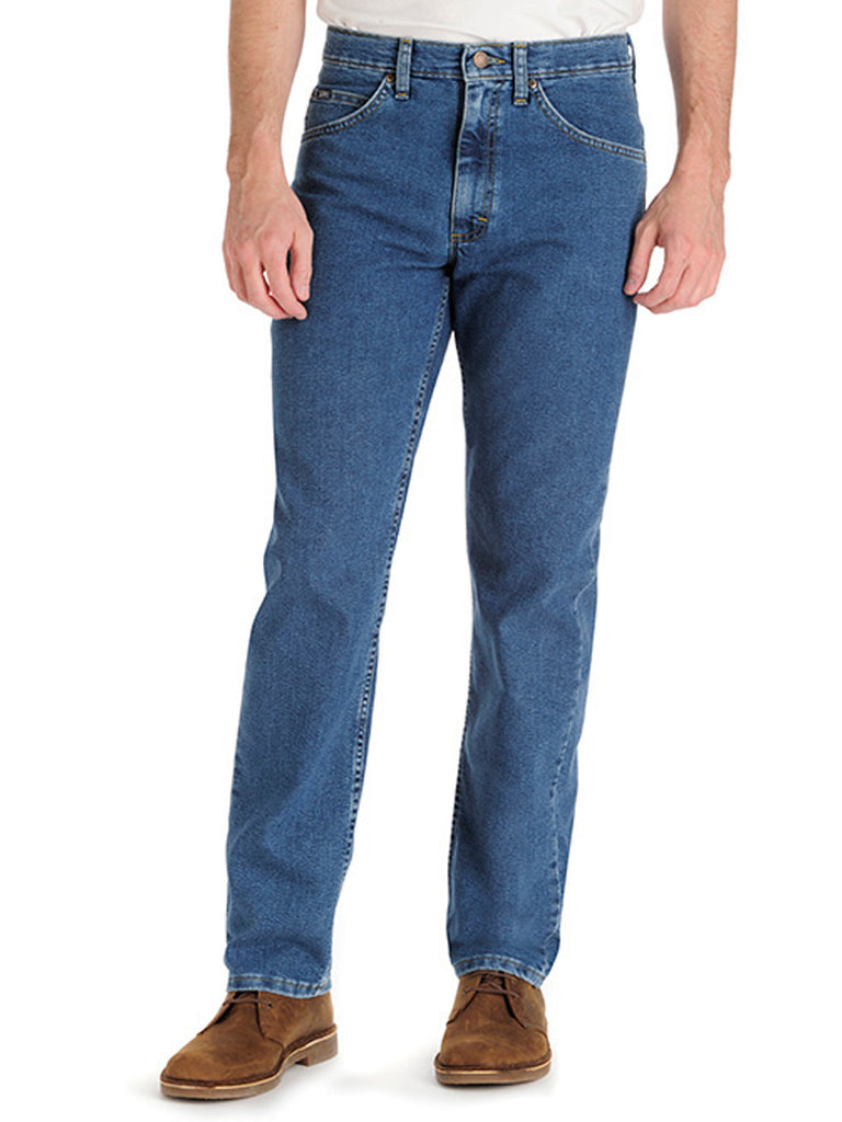 regular fit stretch jeans