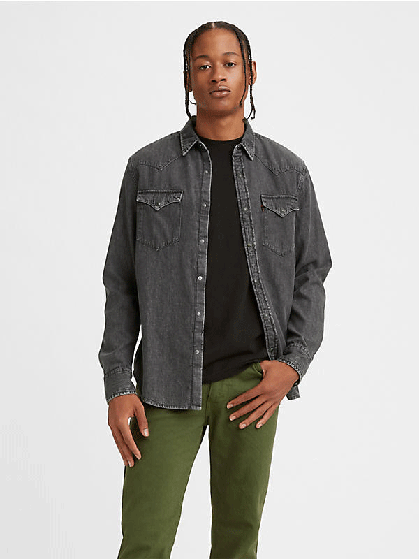 levi's men's classic western shirt