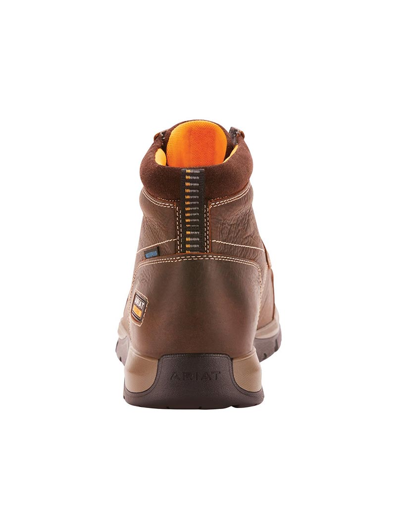 Ariat 10024953 Mens Composite Toe LTE Waterproof Chukka Boots Brown