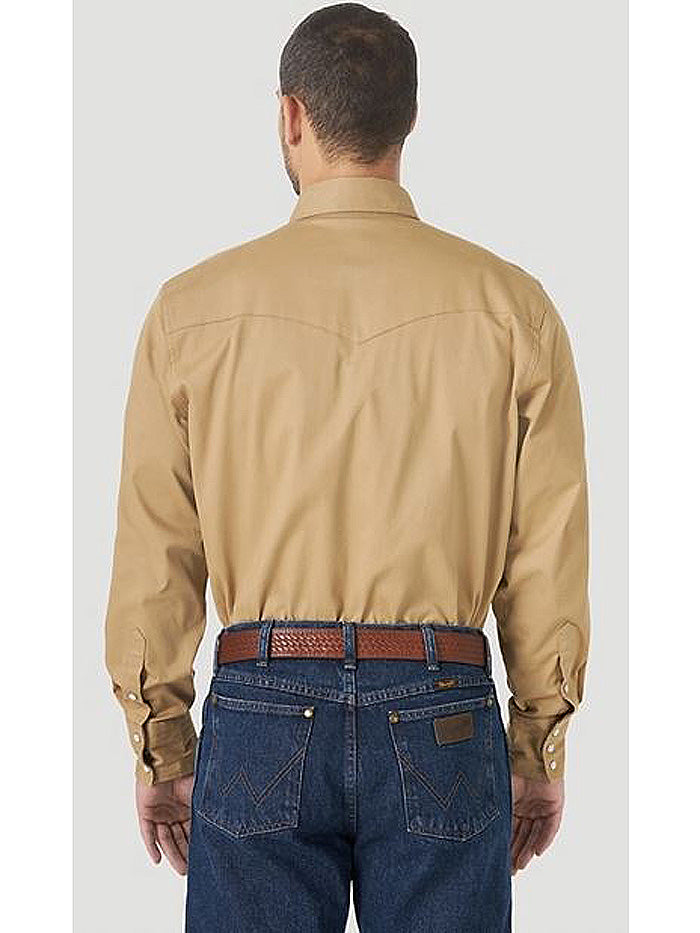 Wrangler MACW21T Mens Premium Performance Comfort Long Sleeve Work Shi –  . Western® Wear