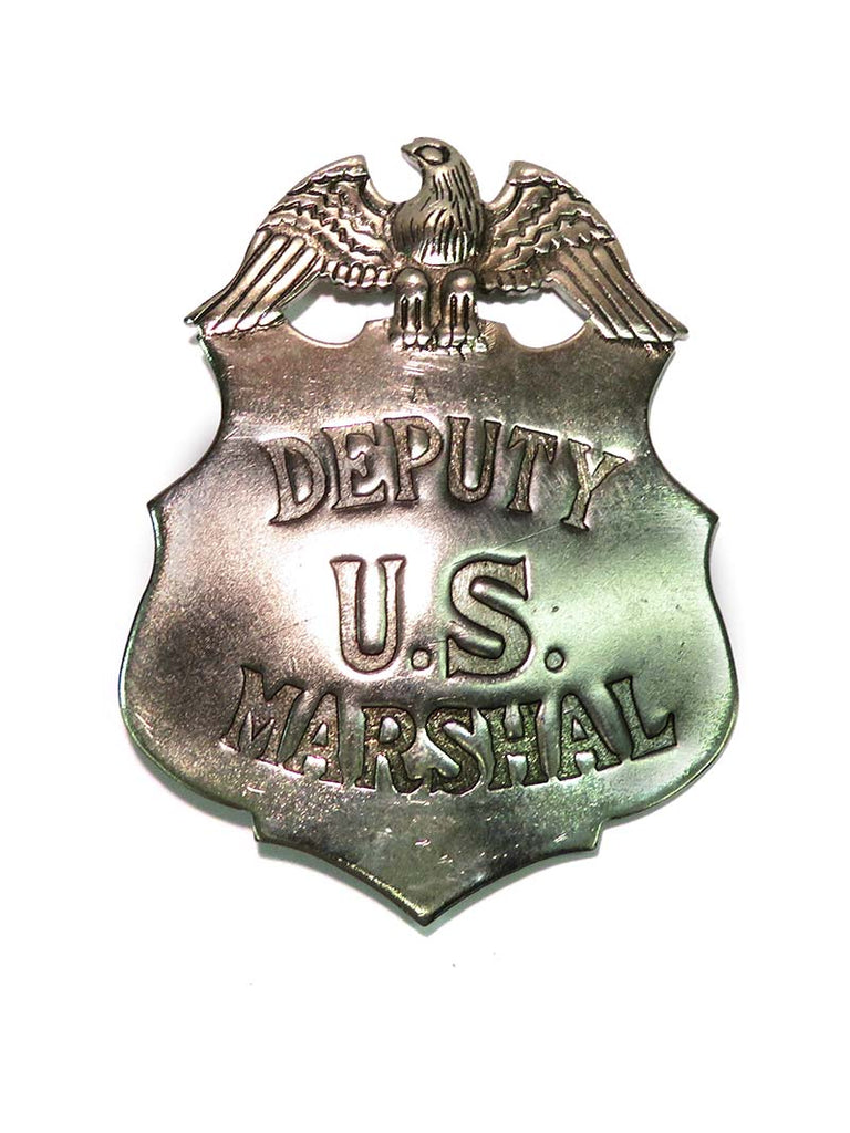 Deputy US Marshal Shield with Eagle Crest Replica Badge BW-28