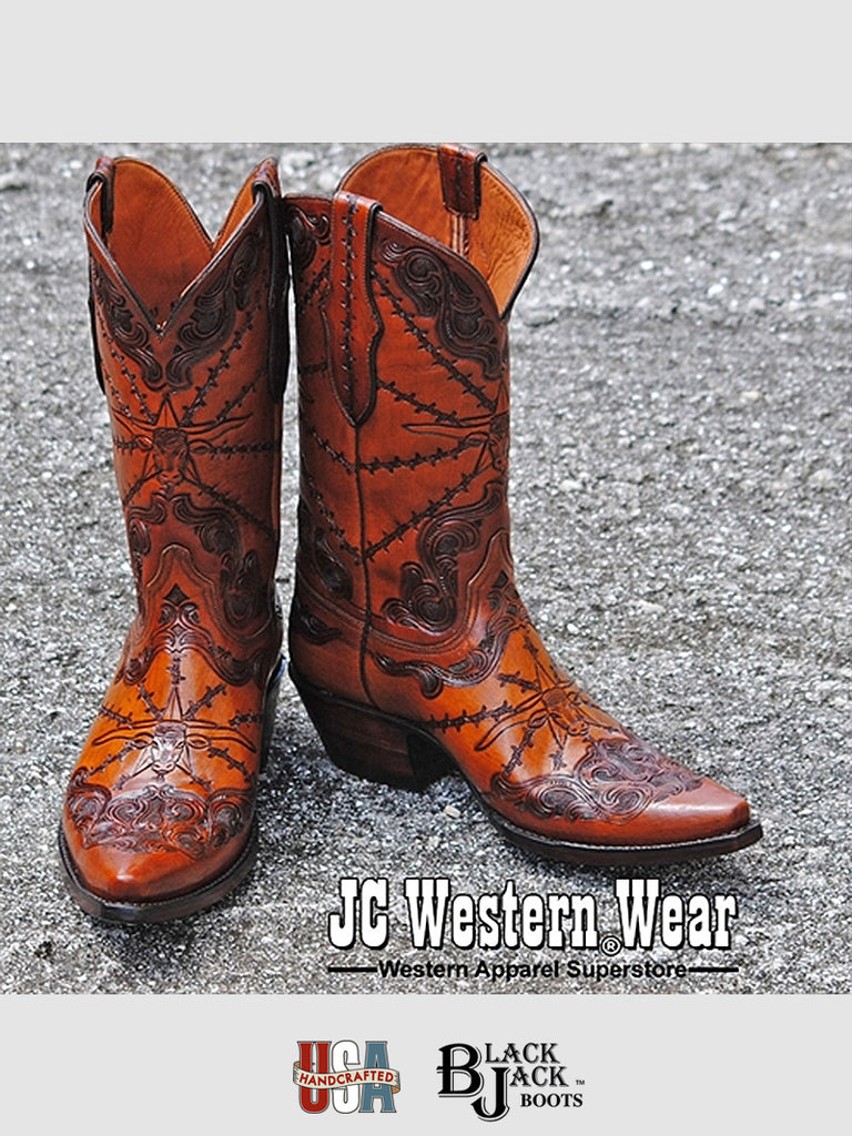 mens black jack boots