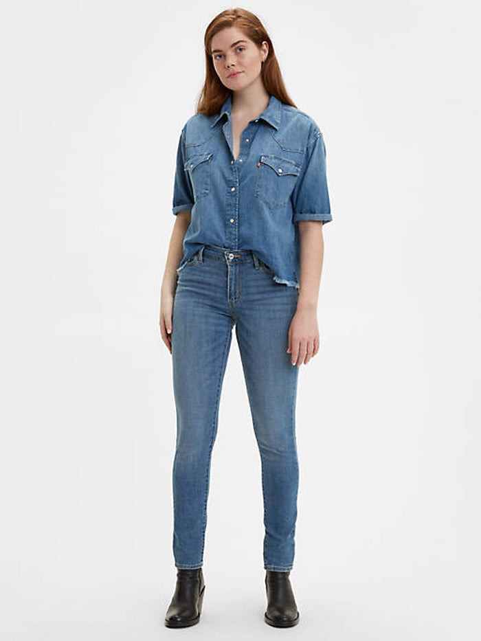 levi's 711 indigo rays