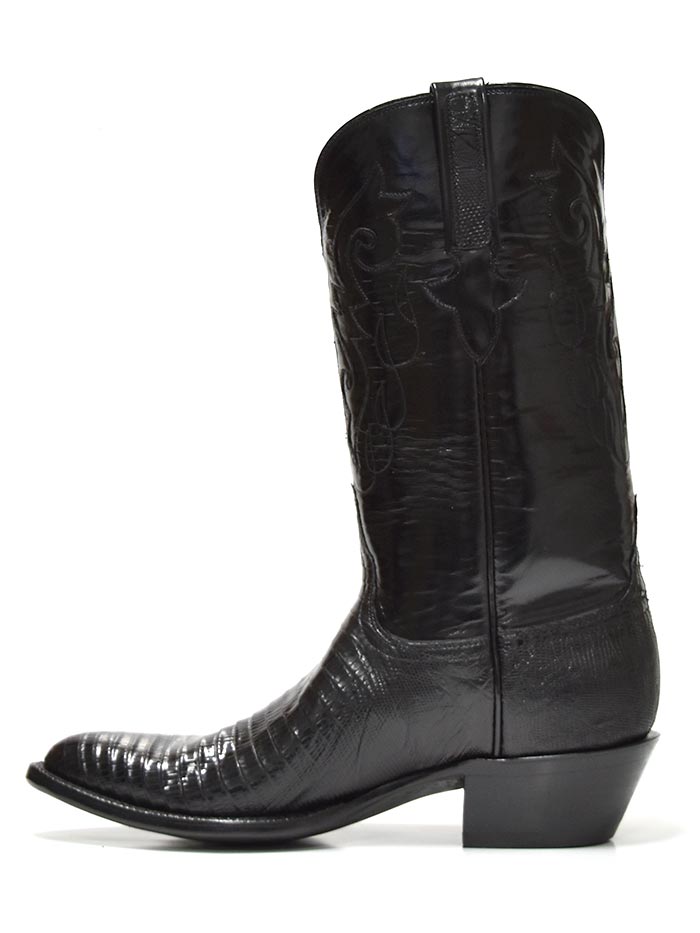 Lucchese G9030.24 Mens Classics Lizard Handmade Cowboy Boots Black – J ...