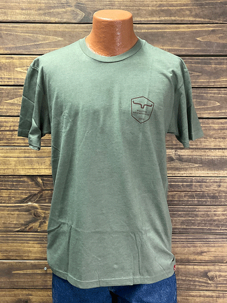 Kimes Ranch SHIELDED TRUCKER Mens Short Sleeve Tee Military Green #N ...