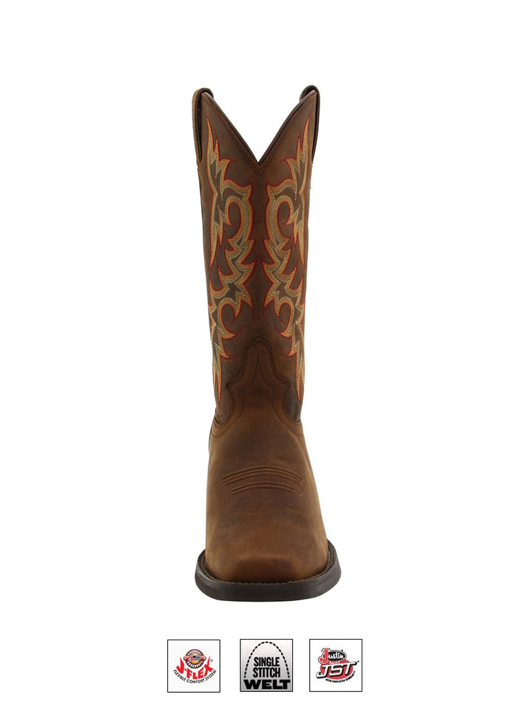 Justin 2552 Mens Stampede Western Boot 