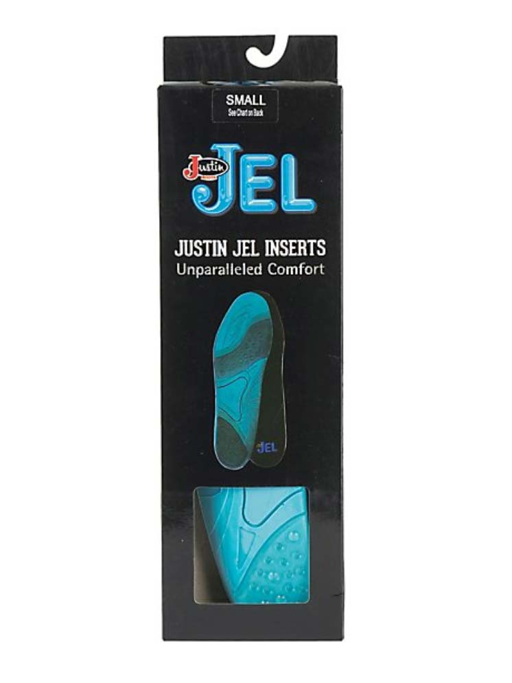 justin jel round toe boot insole