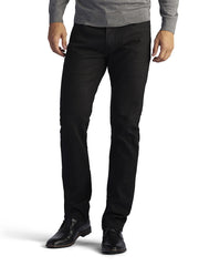 Lee 2014135 Mens Modern Series Slim Tapered Leg Jeans Black Front