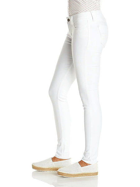 Levi's 119970252 Womens 535 Mid-Rise Super Skinny Jeans White (D) – .  Western® Wear