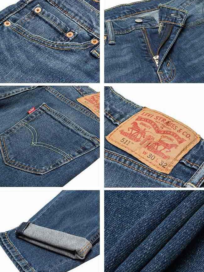 levis 511 navy blue