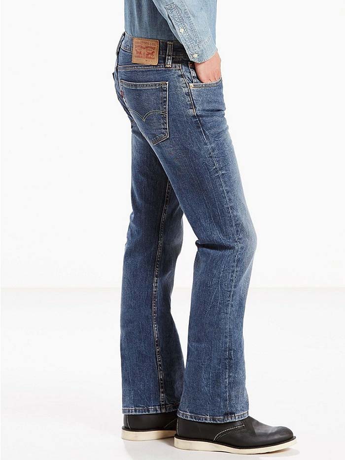 527 slim bootcut jeans