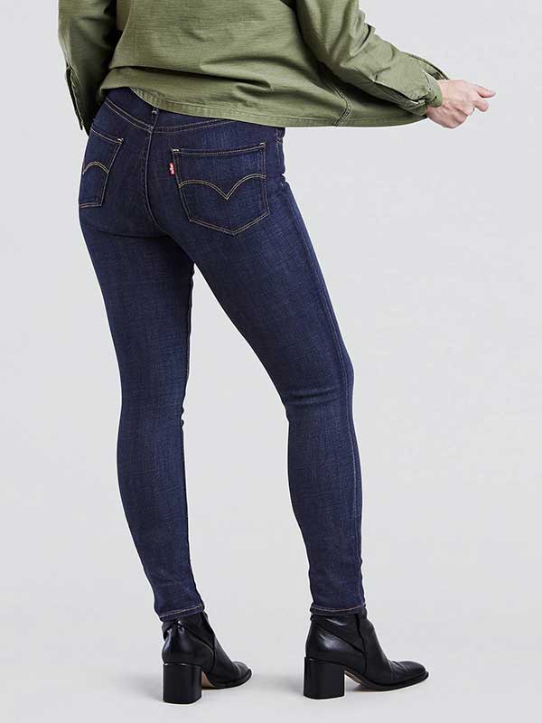 levi's high rise skinny jeans