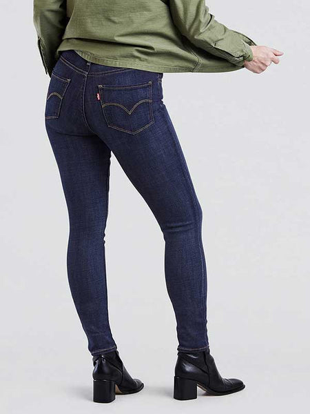 Levi's 188820047 Womens 721 High Rise Skinny Jeans Blue Story – .  Western® Wear