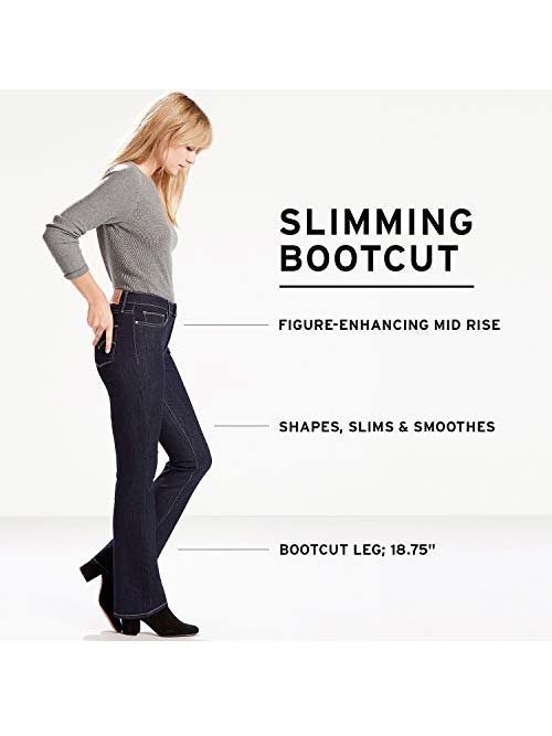 levi's slimming bootcut jeans