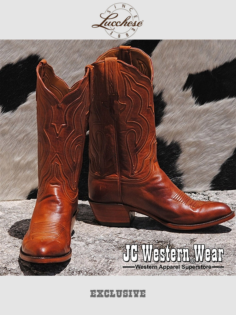 lucchese leather boots