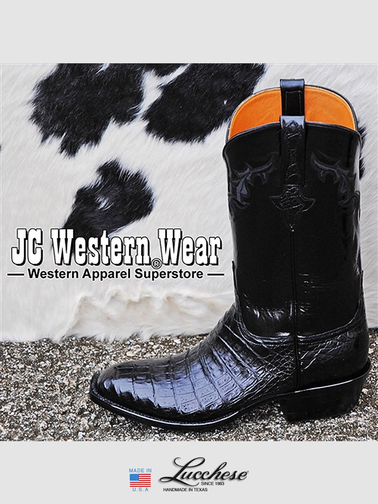 lucchese caiman belly boots