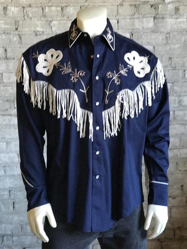 embroidered cowboy shirt