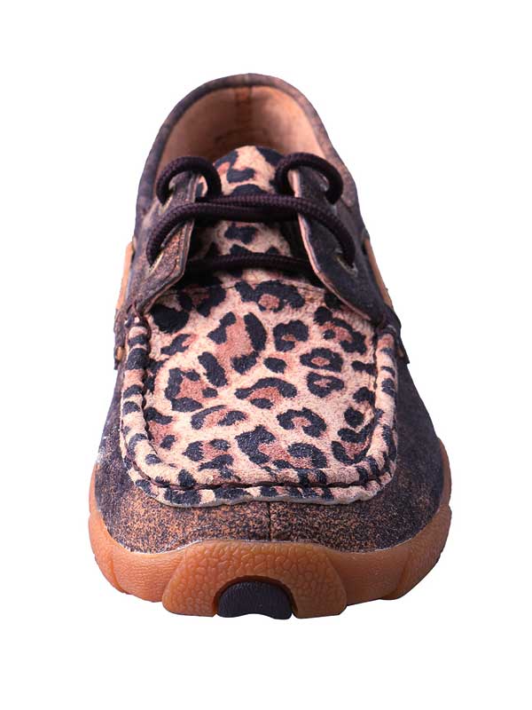 Twisted X Womens Cheetah Print Driving 