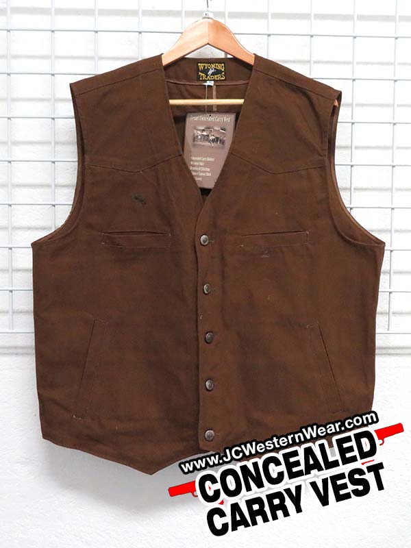 canvas vest