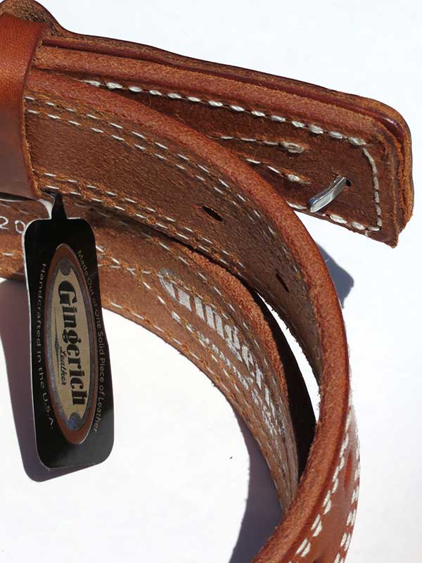 Gingerich Heavy Duty Leather Mechanic Belts 8204 Black or Brown – J.C ...