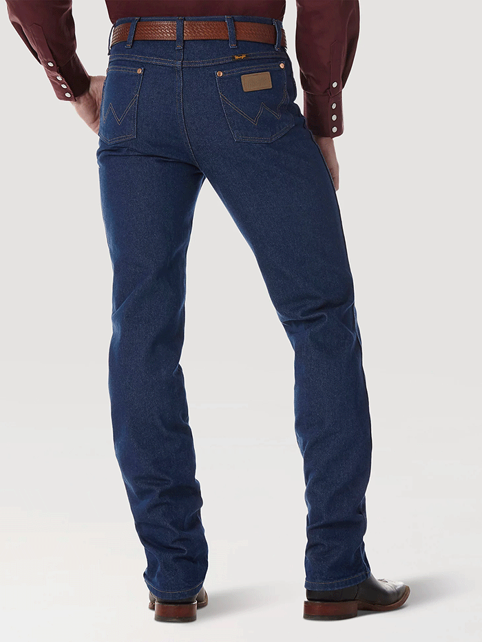 Wrangler 0936PWD Mens Cowboy Cut Slim Fit Jeans Prewashed Indigo – .  Western® Wear