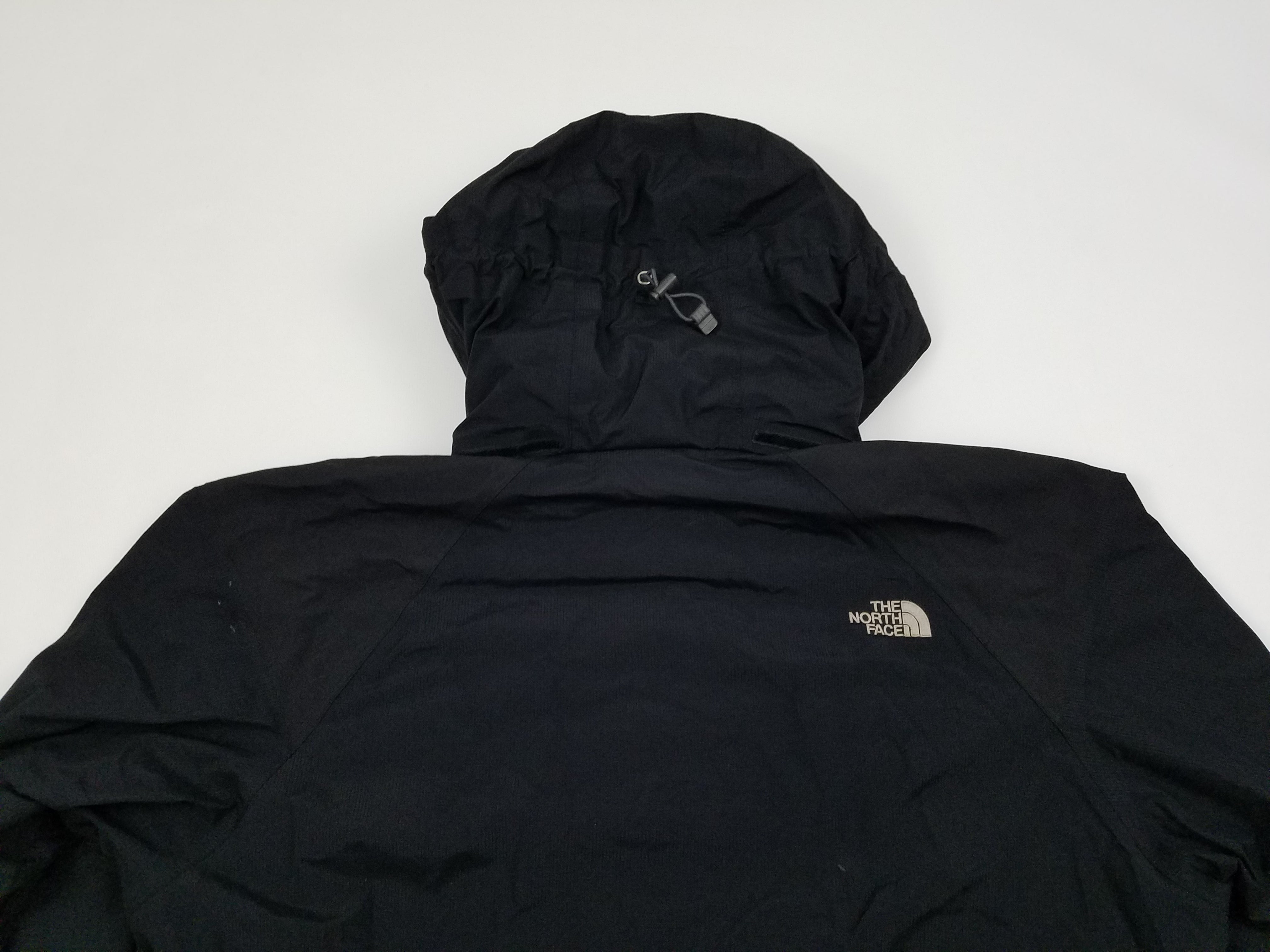 North Face Gore Tex Jacket Men S Xl Black Coat Vintage 90s Ripstop Par Ninety One Vintage