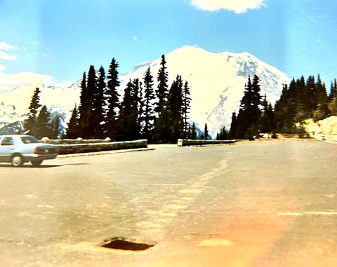 Photo in Mt Ranier National Park in the 1970s