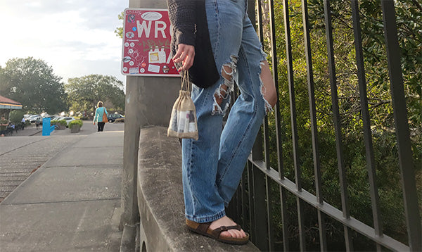 On-the-Go Pack on bridge