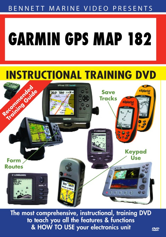 Garmin GPS MAP 182 (DVD) – Bennett