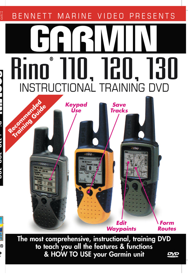 Pertenece Saturar Andes Garmin Rino GPS 110, 120, 130 (DVD) – Bennett Marine