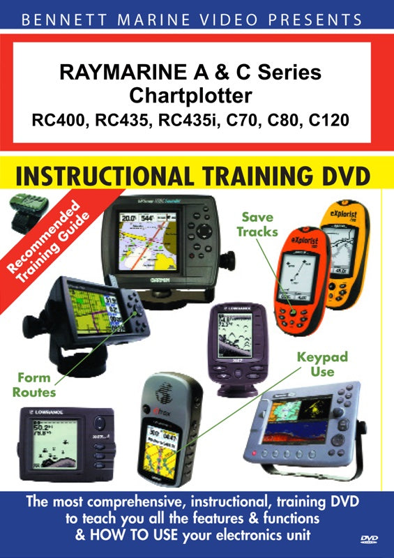 Raymarine A & C Series Chartplotter: RC400,RC435, RC435i, C70, C80, C1