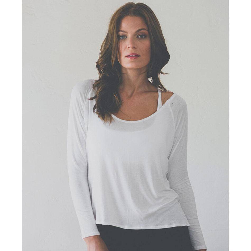 Quick Dry Open Back Long Sleeve Yoga Top Zen Mushroom