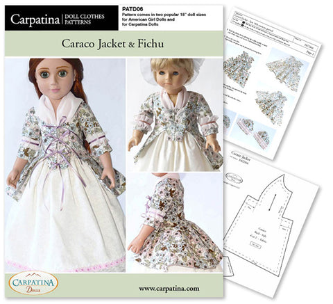 Outlander Doll Costume Brunswick Sewing Pattern for 18 dolls – CARPATINA  DOLLS