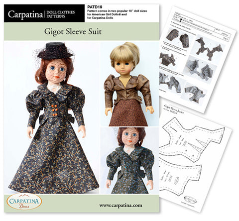 Jumpsuit or Dress Doll Pattern – CARPATINA DOLLS