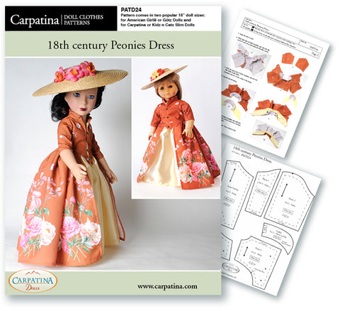 Regency Dress and Spencer - Multi-Sized Pattern PDF or Print – CARPATINA  DOLLS