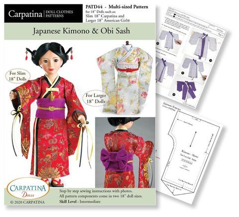 Dolls Petticoats - Multi-Sized Pattern PDF or Print – CARPATINA DOLLS