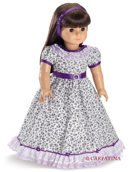 Custom Satin Batiste American Girl Doll Dress