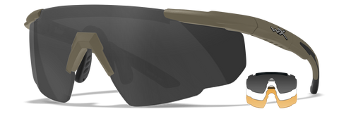 Wiley X Saber Advanced Shooting Sunglasses