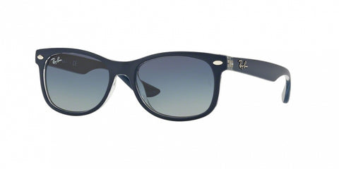 navy blue ray bans