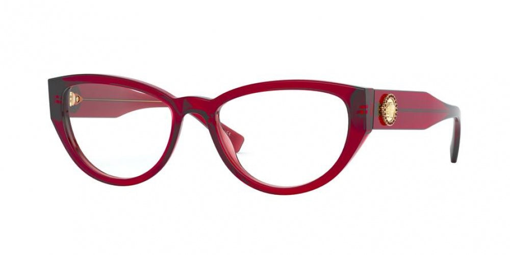 versace red eyeglasses