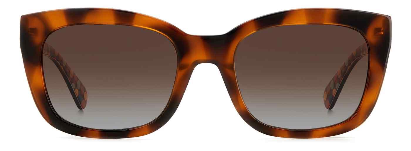 Photos - Glasses & Contact Lenses Kate Spade TAMMY Eyeglasses 0086-LA - HAVANA - Brown Grad Polz Women Recta 